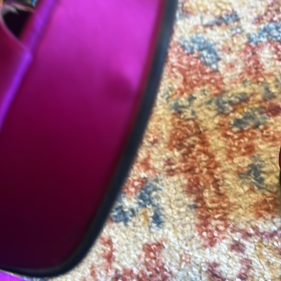 Amazing Zara Fuchsia Platform Size 39 - some wear/age - Picture 8 of 12